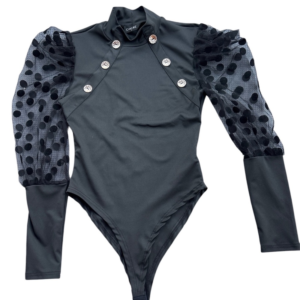 Chic me bodysuit black